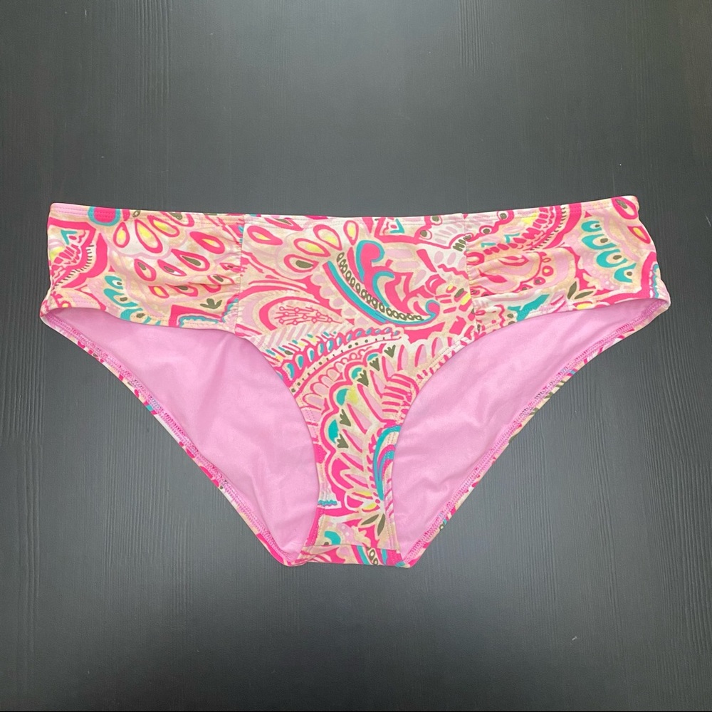 ✨ HOST PICK ✨ Aerie Hot Pink Printed Bikini - Picture 3 of 6
